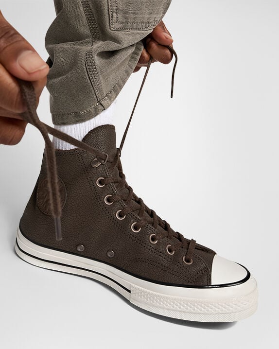 Chuck 70 Distressed Leather High Top - Image 5