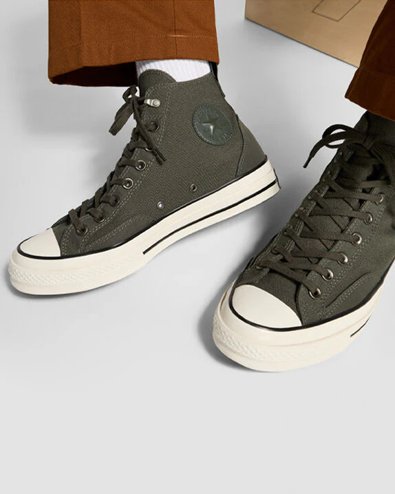 Chuck 70 Jungle Cloth Overlay High Top - Image 4