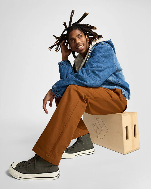 Chuck 70 Jungle Cloth Overlay High Top - Image 5