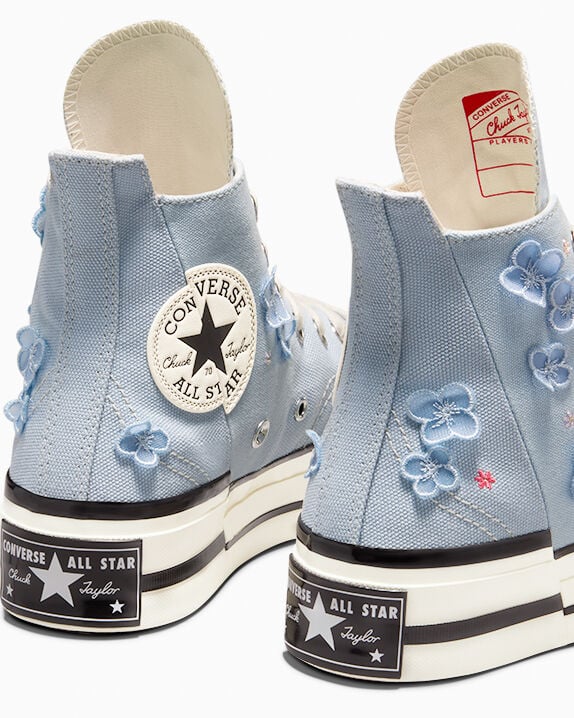 Chuck 70 Plus 3D Flowers High Top - Image 3