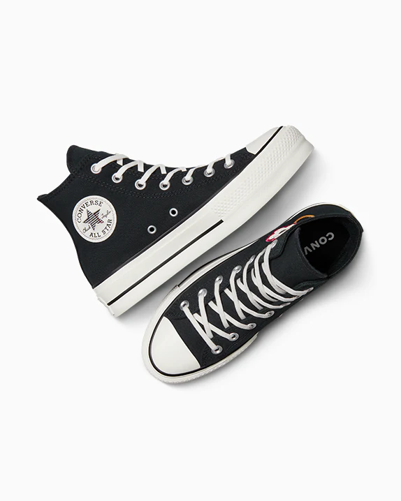 Chuck Taylor All Star Lift Platform Floral Patchwork - Image 5