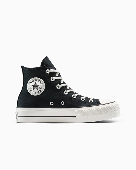 Chuck Taylor All Star Lift Platform Floral Patchwork - Image 6