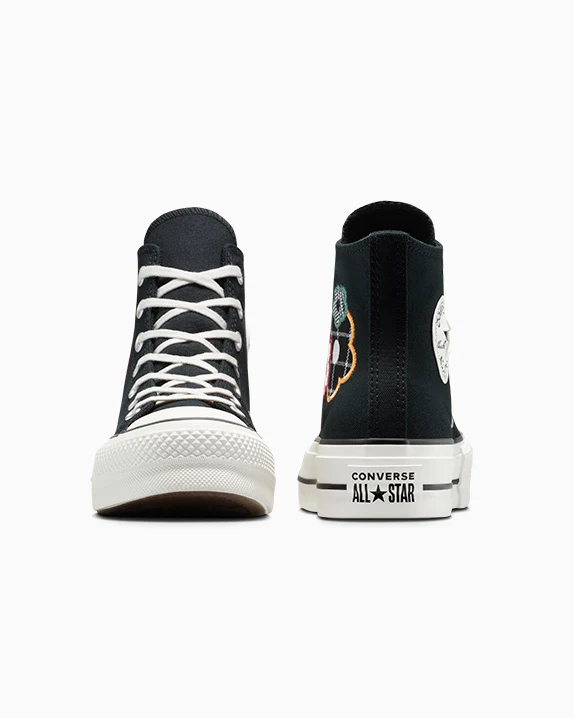 Chuck Taylor All Star Lift Platform Floral Patchwork - Image 8