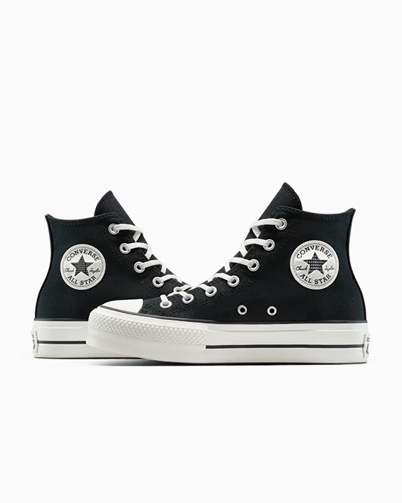 Chuck Taylor All Star Lift Platform Floral Patchwork - Image 9