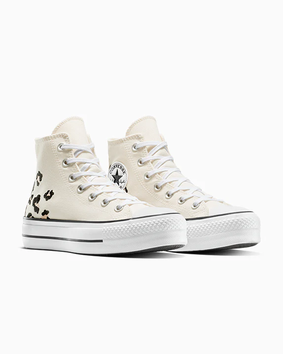 Chuck Taylor All Star Lift Platform Leopard Print High Top - Image 4