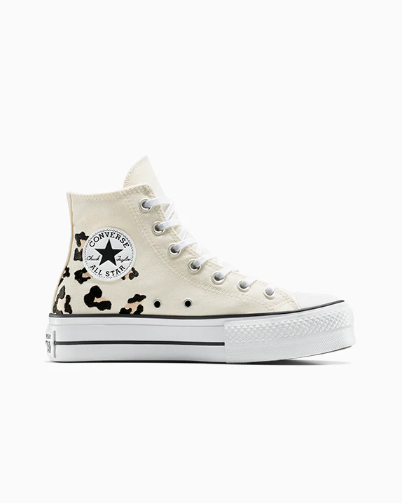 Chuck Taylor All Star Lift Platform Leopard Print High Top - Image 6