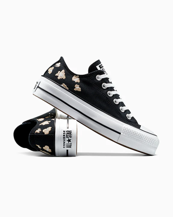Chuck Taylor All Star Lift Platform Leopard Print Low Top - Image 2