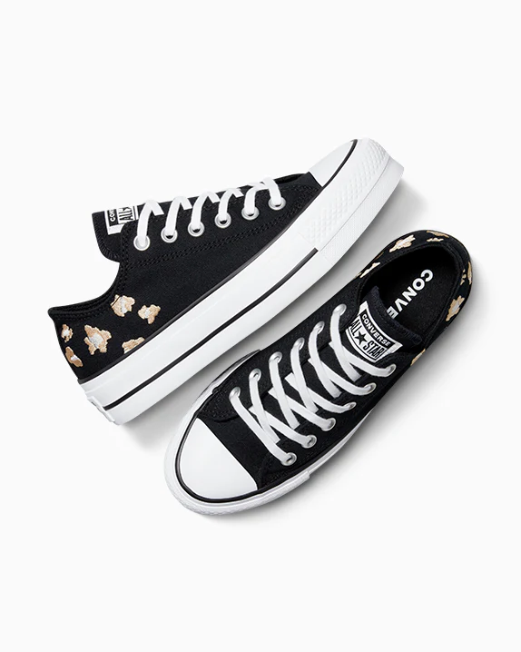 Chuck Taylor All Star Lift Platform Leopard Print Low Top - Image 5