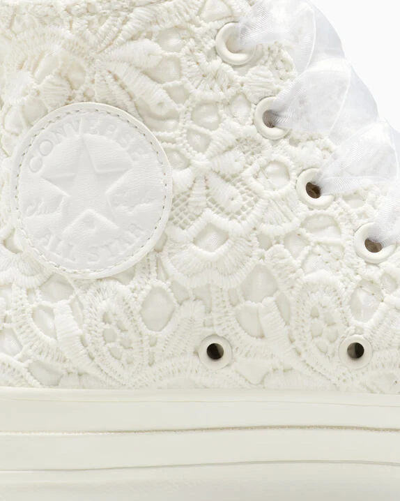 Chuck 70 Crocheted Satin High Top - Image 3