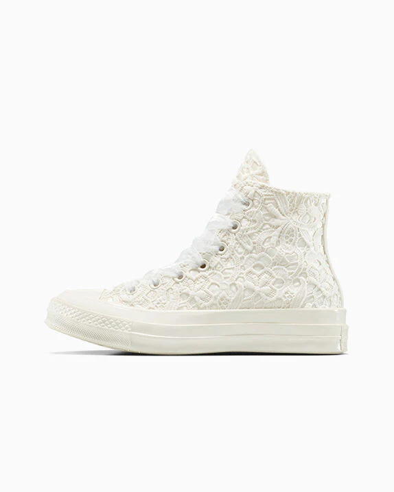 Chuck 70 Crocheted Satin High Top - Image 5