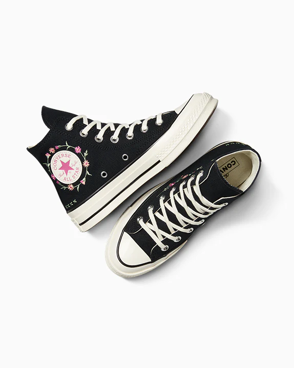 Chuck 70 Embroidered Flowers High Top - Image 2