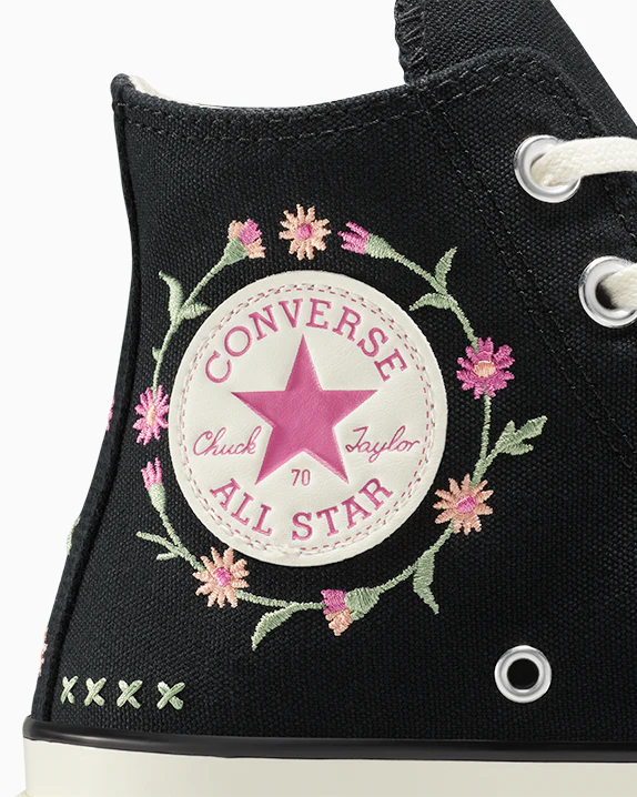 Chuck 70 Embroidered Flowers High Top - Image 4
