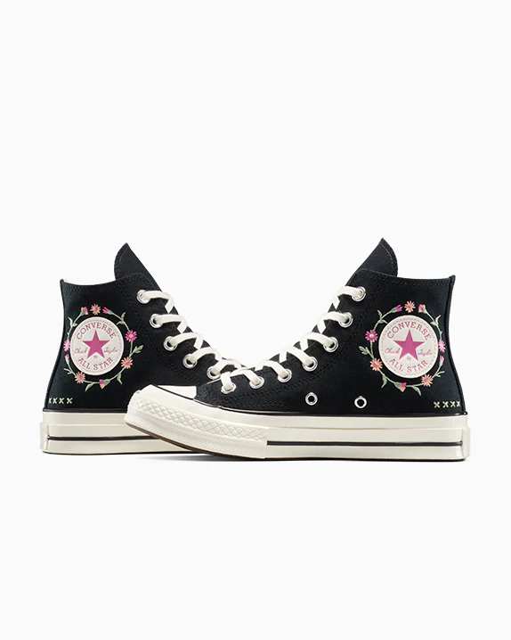 Chuck 70 Embroidered Flowers High Top - Image 7