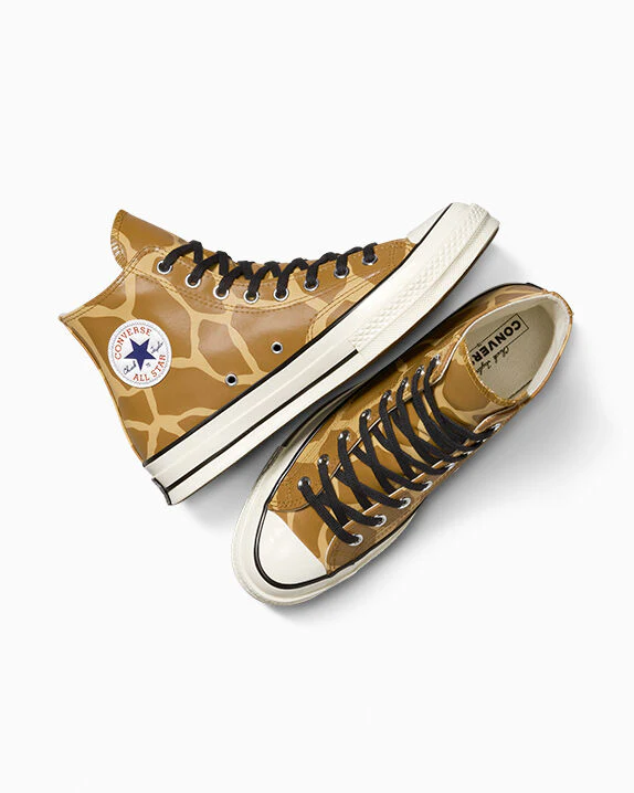 Chuck 70 Glow-In-The-Dark Giraffe Print High Top - Image 6