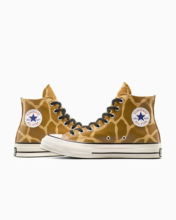 Chuck 70 Glow-In-The-Dark Giraffe Print High Top - Image 7