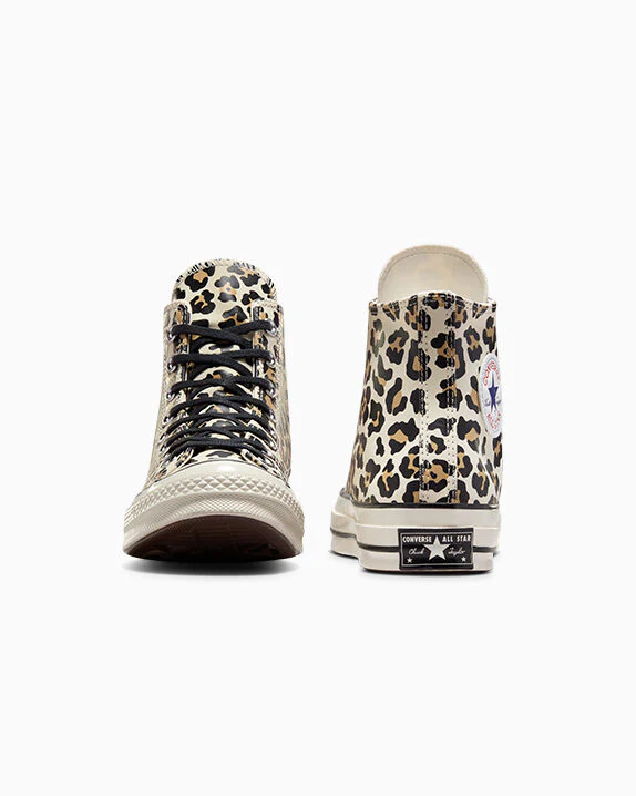 Chuck 70 Glow-In-The-Dark Leopard Print High Top - Image 10