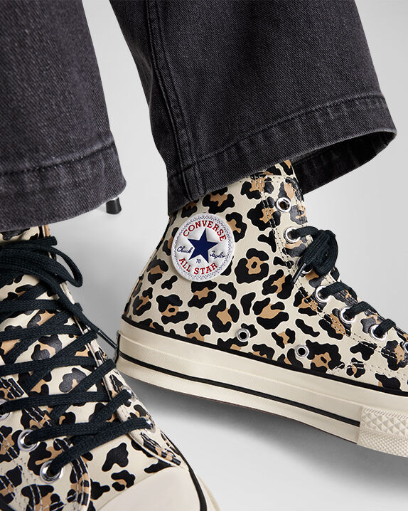 Chuck 70 Glow-In-The-Dark Leopard Print High Top - Image 12