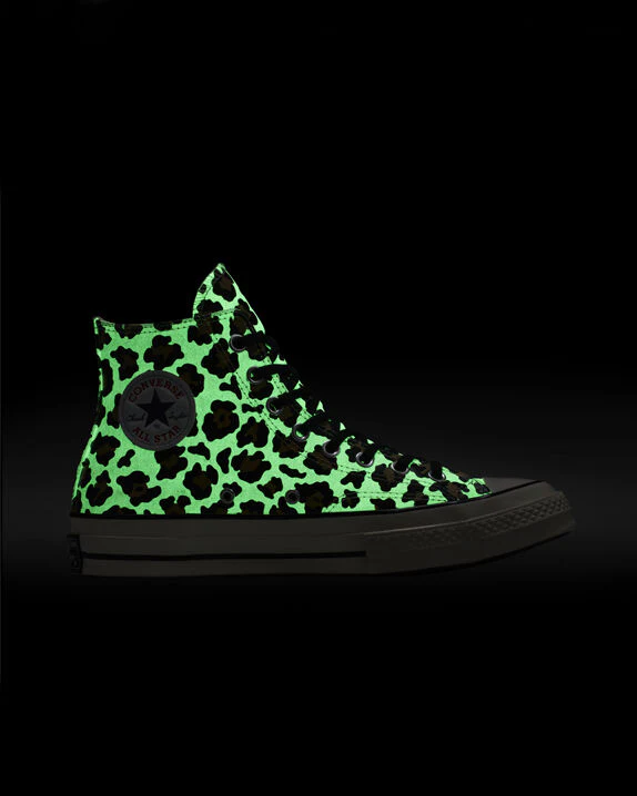 Chuck 70 Glow-In-The-Dark Leopard Print High Top - Image 3