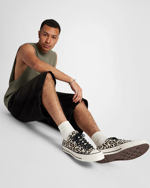 Chuck 70 Glow-In-The-Dark Leopard Print Low Top - Image 10