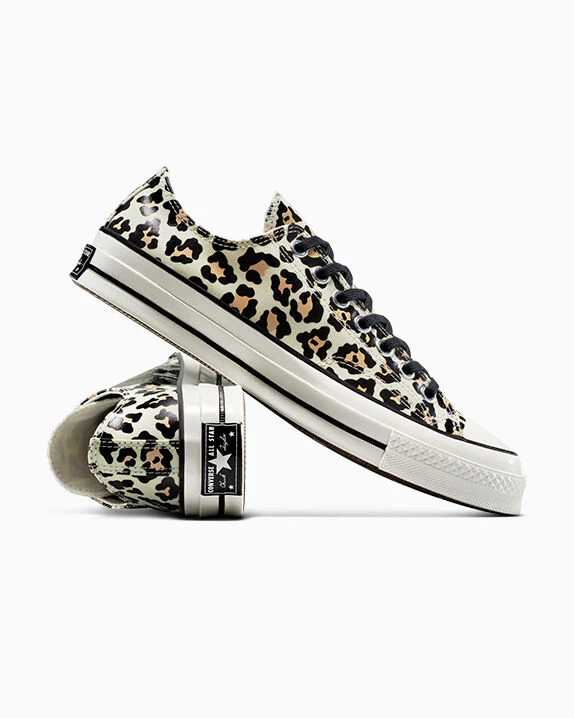 Chuck 70 Glow-In-The-Dark Leopard Print Low Top - Image 5