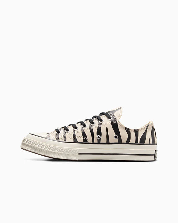 Chuck 70 Glow-In-The-Dark Zebra Print Low Top - Image 5