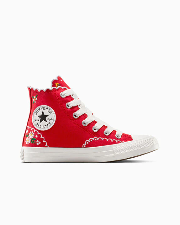 Chuck Taylor All Star Embroidered Flowers High Top - Image 4