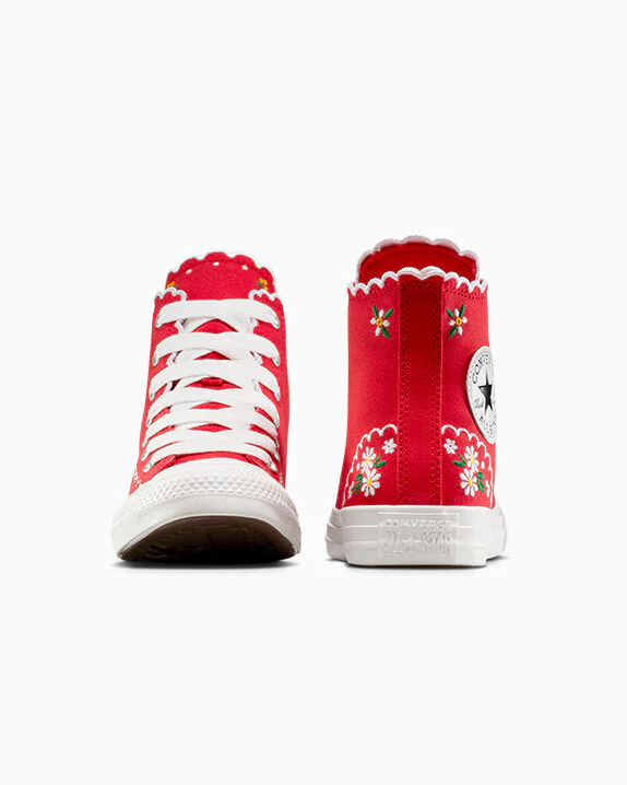 Chuck Taylor All Star Embroidered Flowers High Top - Image 8