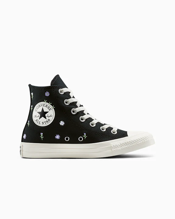 Chuck Taylor All Star Embroidered Flowers High Top