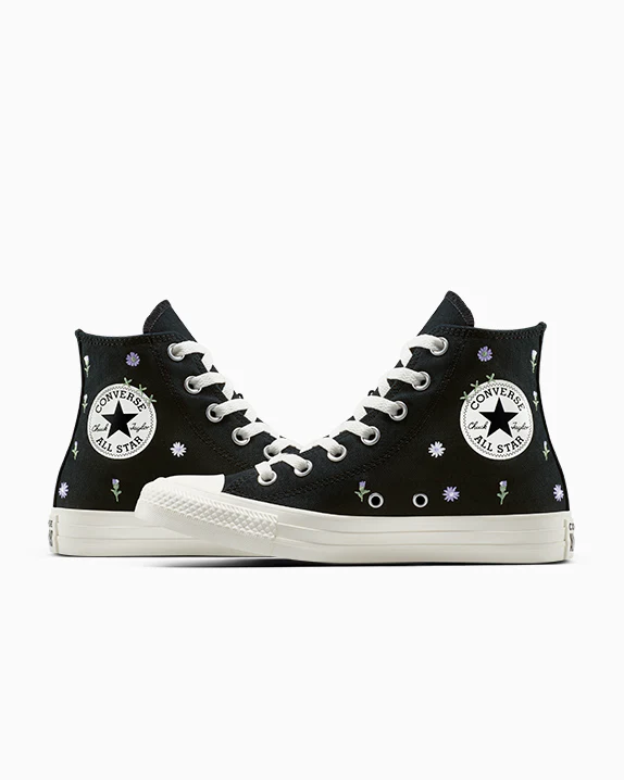 Chuck Taylor All Star Embroidered Flowers High Top - Image 3