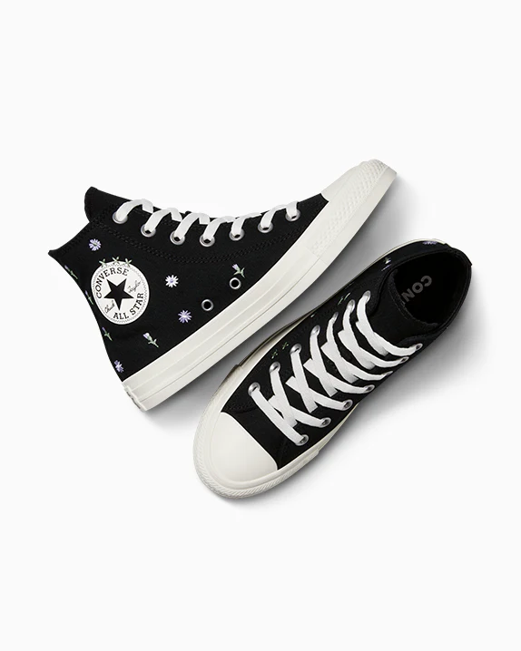 Chuck Taylor All Star Embroidered Flowers High Top - Image 6