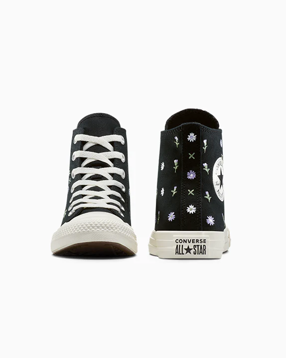 Chuck Taylor All Star Embroidered Flowers High Top - Image 7