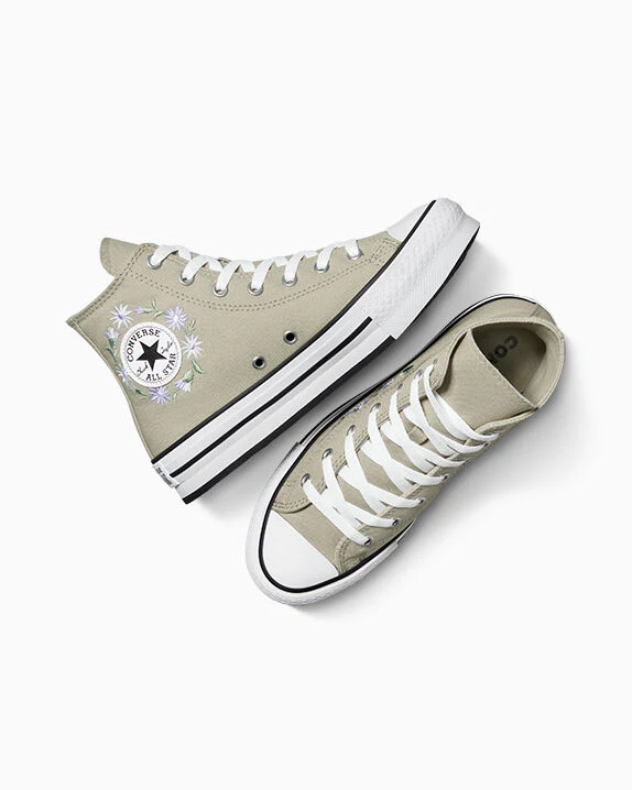 Chuck Taylor All Star EVA Lift Platform Florals High Top - Image 7