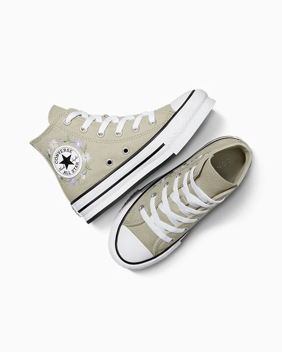 Chuck Taylor All Star EVA Lift Platform Florals High Top - Image 6