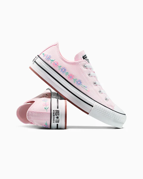 Chuck Taylor All Star EVA Lift Platform Florals Low Top - Image 7