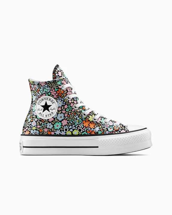 Chuck Taylor All Star Lift Allover Florals High Top - Image 4