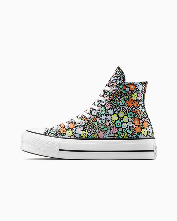 Chuck Taylor All Star Lift Allover Florals High Top - Image 6