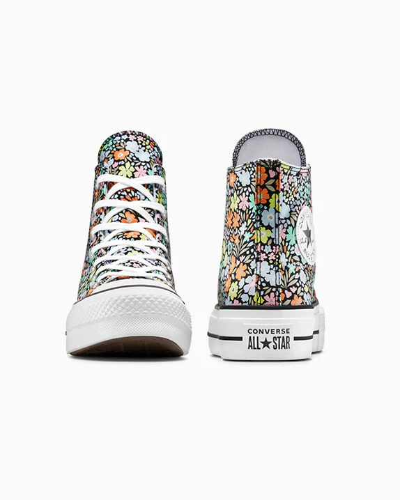 Chuck Taylor All Star Lift Allover Florals High Top - Image 9