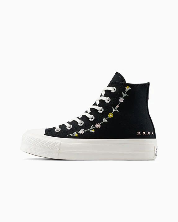 Chuck Taylor All Star Lift Floral Embroidery High Top - Image 5