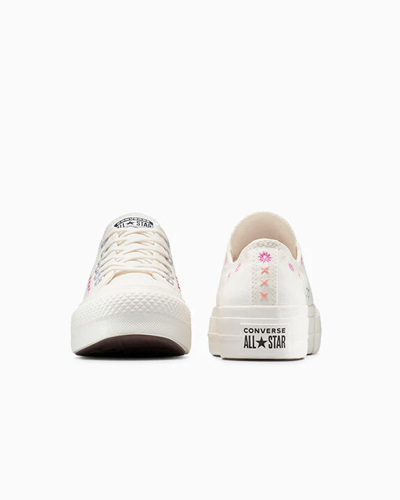 Chuck Taylor All Star Lift Floral Embroidery Low Top - Image 6
