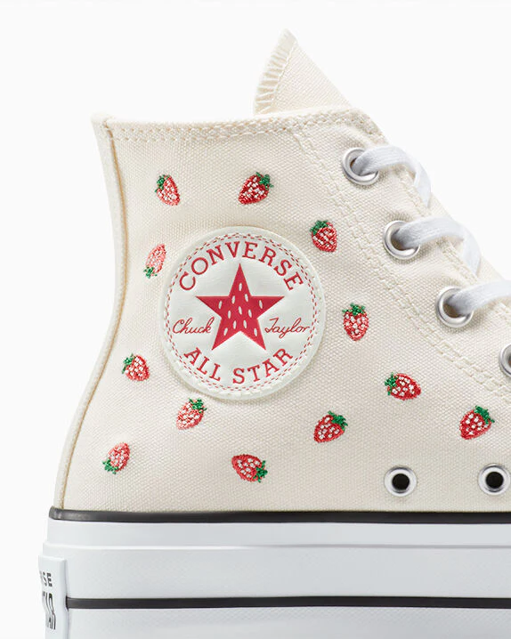 Chuck Taylor All Star Lift Platform Strawberries High Top - Image 10