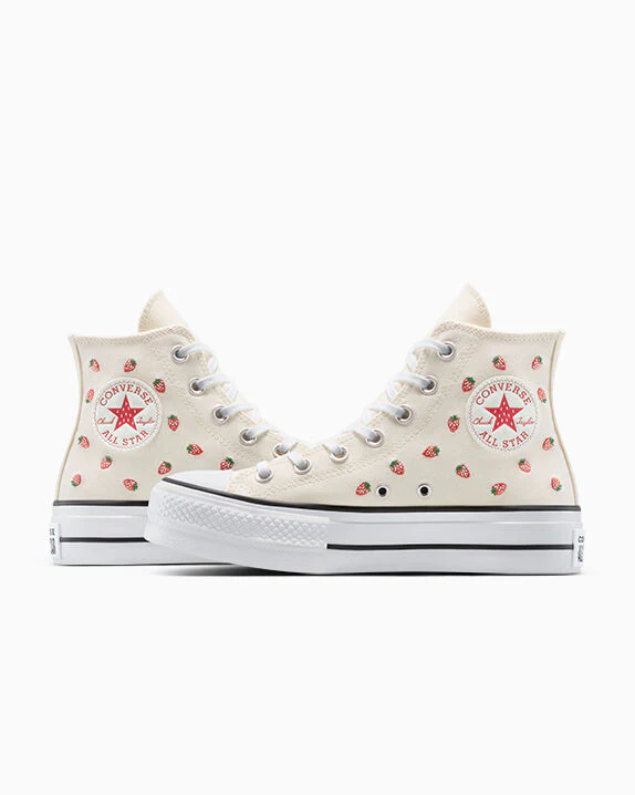 Chuck Taylor All Star Lift Platform Strawberries High Top - Image 4