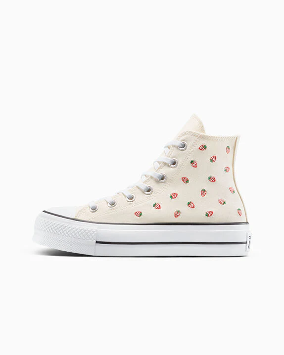 Chuck Taylor All Star Lift Platform Strawberries High Top - Image 7