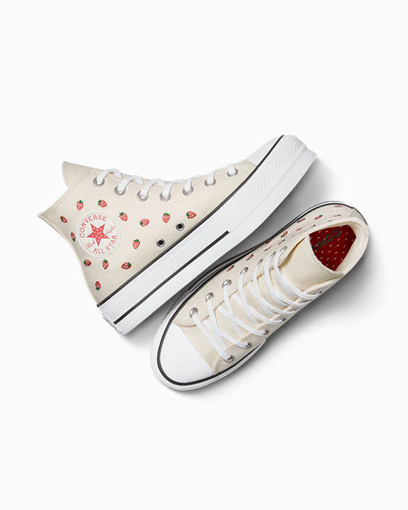 Chuck Taylor All Star Lift Platform Strawberries High Top - Image 8