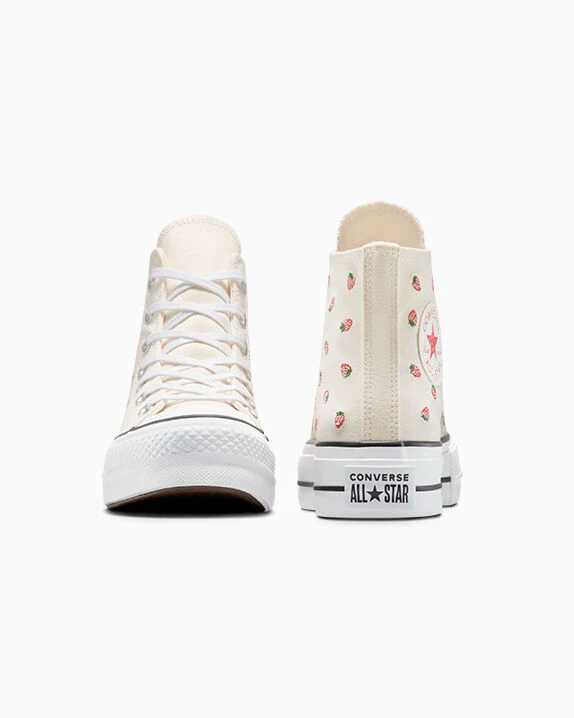 Chuck Taylor All Star Lift Platform Strawberries High Top - Image 9