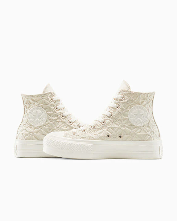 Chuck Taylor All Star Lift Platform Textured Material High Top - Image 9