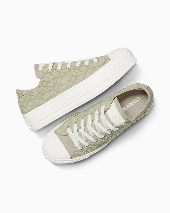 Chuck Taylor All Star Lift Platform Textured Material Low Top - Image 3