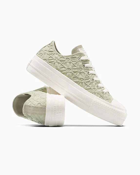 Chuck Taylor All Star Lift Platform Textured Material Low Top - Image 4