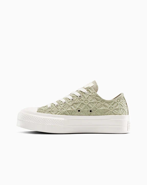 Chuck Taylor All Star Lift Platform Textured Material Low Top - Image 7