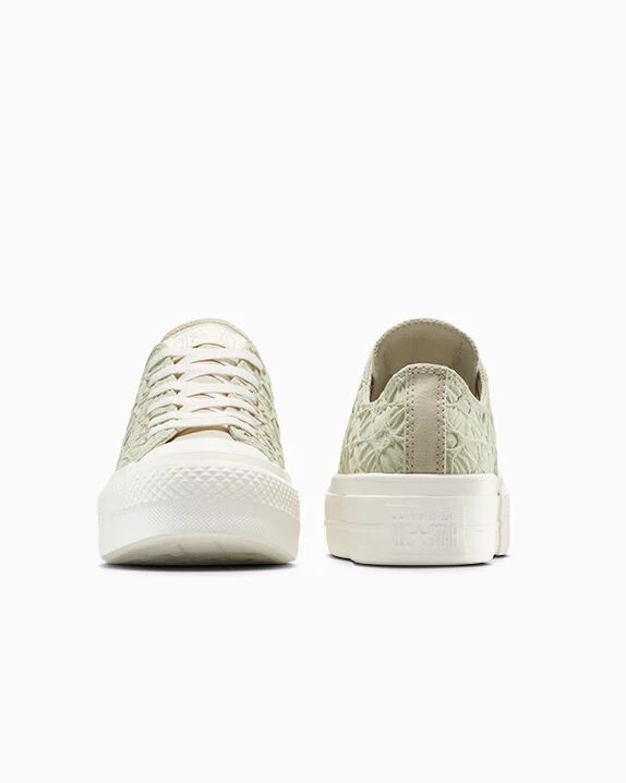 Chuck Taylor All Star Lift Platform Textured Material Low Top - Image 9