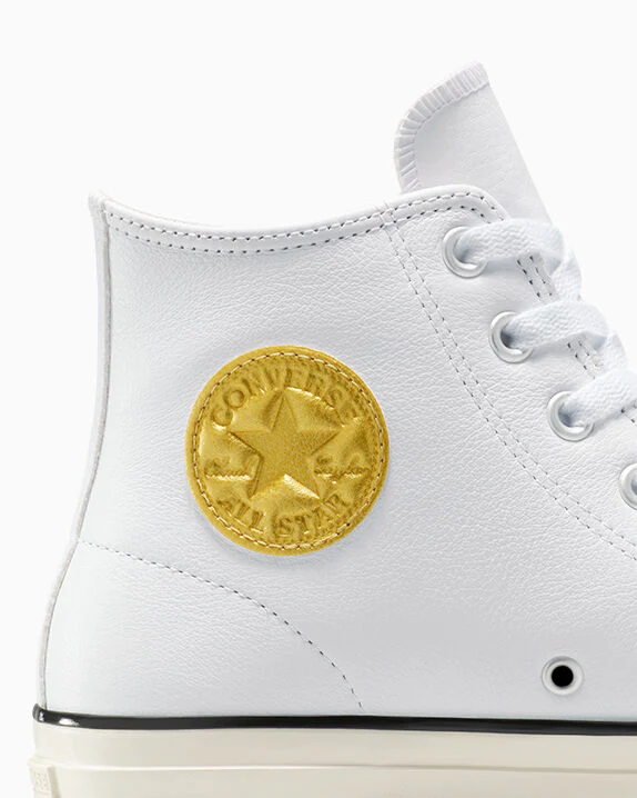 CONS Chuck Taylor All Star Pro Leather & Metallic High Top - Image 3